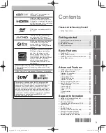 Preview for 3 page of Panasonic Viera TC-P42X3 Owner'S Manual