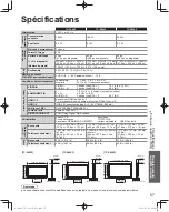 Preview for 189 page of Panasonic Viera TC-P42X3 Owner'S Manual