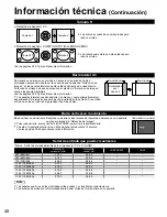 Preview for 48 page of Panasonic Viera TC-P46S1 Instrucciones De Operación