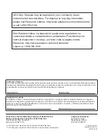 Preview for 44 page of Panasonic Viera TC-P50X5 Owner'S Manual