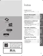 Preview for 3 page of Panasonic Viera TC-P58S2 Manual De Instrucciones