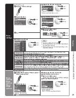 Preview for 29 page of Panasonic Viera TC-P58VT25 Operating Instructions Manual