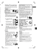 Preview for 3 page of Panasonic VIERA TH-32A400A Operating Instructions Manual