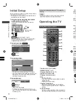 Preview for 8 page of Panasonic VIERA TH-32A400A Operating Instructions Manual