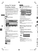 Preview for 10 page of Panasonic VIERA TH-32A400A Operating Instructions Manual