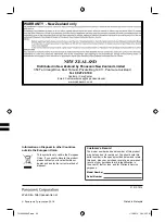 Preview for 24 page of Panasonic VIERA TH-32A400A Operating Instructions Manual