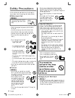 Preview for 4 page of Panasonic Viera TH-32AS610A Operating Instructions Manual