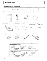 Preview for 10 page of Panasonic Viera TH-37PA20 Operating Instructions Manual