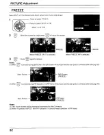 Preview for 32 page of Panasonic Viera TH-37PA20 Operating Instructions Manual