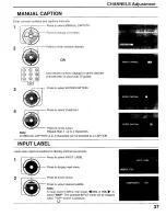 Preview for 37 page of Panasonic Viera TH-37PA20 Operating Instructions Manual