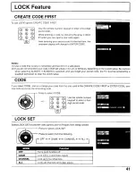 Preview for 41 page of Panasonic Viera TH-37PA20 Operating Instructions Manual