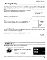 Preview for 47 page of Panasonic Viera TH-37PA20 Operating Instructions Manual