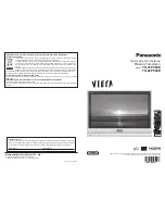 Panasonic Viera TH-37PV60E Operating Instructions Manual preview