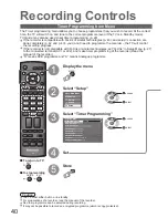 Preview for 40 page of Panasonic Viera TH-37PX8B Operating Instructions Manual