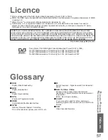 Preview for 57 page of Panasonic Viera TH-37PX8B Operating Instructions Manual