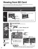 Preview for 22 page of Panasonic Viera TH-42PX75 Quick Start Manual