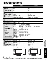 Preview for 47 page of Panasonic Viera TH-42PX75 Quick Start Manual