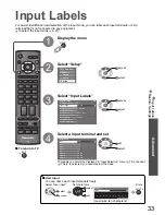 Preview for 33 page of Panasonic Viera TH-42PX80A Operating Instructions Manual