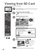 Preview for 36 page of Panasonic Viera TH-42PX80A Operating Instructions Manual