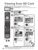 Preview for 38 page of Panasonic Viera TH-42PZ700B Operating Instructions Manual