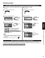 Preview for 21 page of Panasonic Viera TH-46PZ850 (Spanish) Manual De Instrucciones