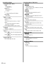 Preview for 20 page of Panasonic VIERA TH-55EX600A Operating Instructions Manual