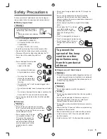 Preview for 3 page of Panasonic Viera TH-60A430G Operating Instructions Manual