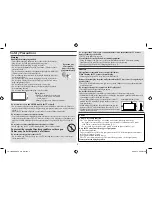 Preview for 2 page of Panasonic Viera TH-L32XM5K Operating Instructions Manual