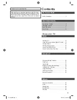 Preview for 3 page of Panasonic Viera TH-L32XM5Z Operating Instructions Manual