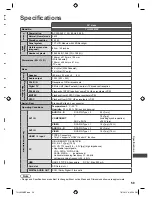 Preview for 59 page of Panasonic Viera TH-L32XM5Z Operating Instructions Manual