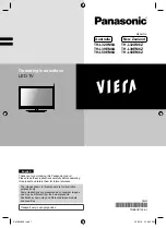 Panasonic Viera TH-L32XM6A Operating Instructions Manual preview