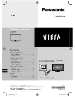 Panasonic Viera TH-L55DT60Q Operating Instructions Manual preview