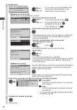 Preview for 16 page of Panasonic VIERA TH-P50UT30A Operating Instructions Manual