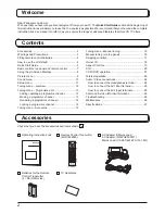 Preview for 2 page of Panasonic Viera TX-17LX2 Operating Instructions Manual