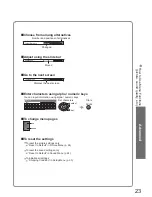 Preview for 23 page of Panasonic Viera TX-26LXD8 Operating Instructions Manual