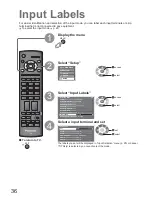 Preview for 36 page of Panasonic Viera TX-26LXD8 Operating Instructions Manual