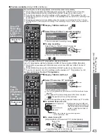 Preview for 43 page of Panasonic Viera TX-26LXD8 Operating Instructions Manual