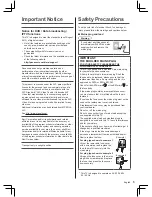 Preview for 3 page of Panasonic VIERA TX-32AS500B Operating Instructions Manual