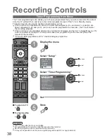 Preview for 38 page of Panasonic Viera TX-32LZD80 Operating Instructions Manual