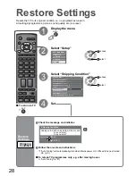 Preview for 28 page of Panasonic Viera TX-32LZD800A Operating Instructions Manual