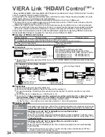 Preview for 34 page of Panasonic Viera TX-32LZD800A Operating Instructions Manual