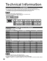 Preview for 42 page of Panasonic Viera TX-32LZD800A Operating Instructions Manual