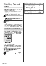 Preview for 22 page of Panasonic VIERA TX-40DXT686 Operating Instructions Manual