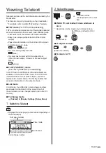 Preview for 23 page of Panasonic VIERA TX-40DXT686 Operating Instructions Manual