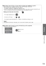 Preview for 19 page of Panasonic Viera TX-L19C20E Operating Instructions Manual