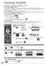 Preview for 20 page of Panasonic Viera TX-L19C20E Operating Instructions Manual