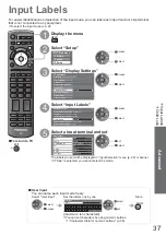 Preview for 37 page of Panasonic Viera TX-L19C20E Operating Instructions Manual