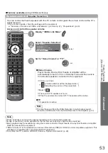 Preview for 53 page of Panasonic Viera TX-L19C20E Operating Instructions Manual