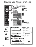 Preview for 24 page of Panasonic Viera TX-L19X10E Operating Instructions Manual