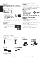 Preview for 4 page of Panasonic Viera TX-L32B6E Operating Instructions Manual
